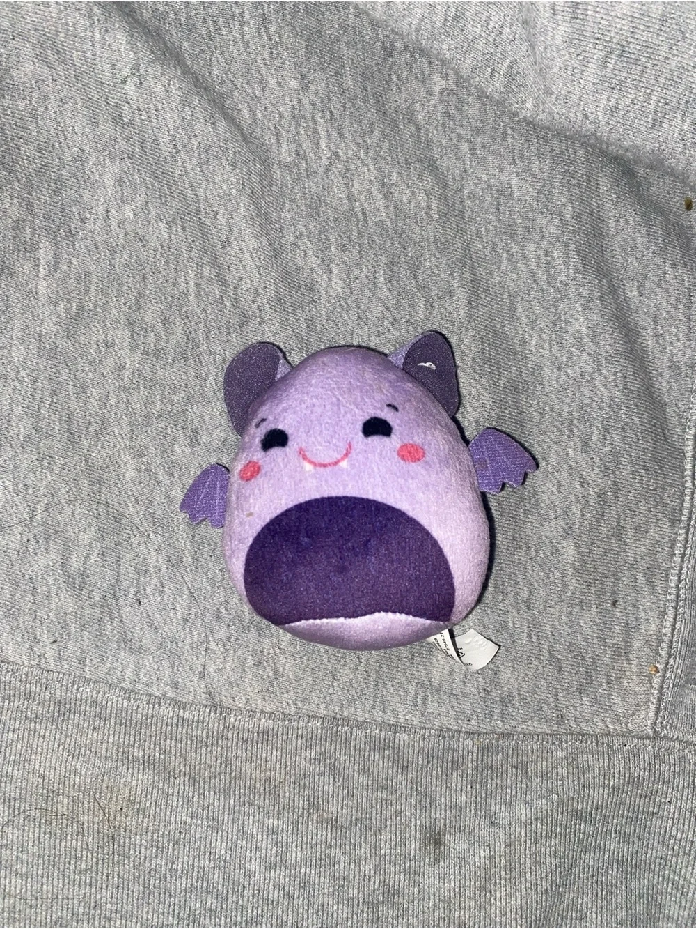 Zumirez purple plush bat